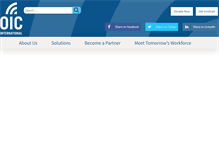 Tablet Screenshot of oici.org